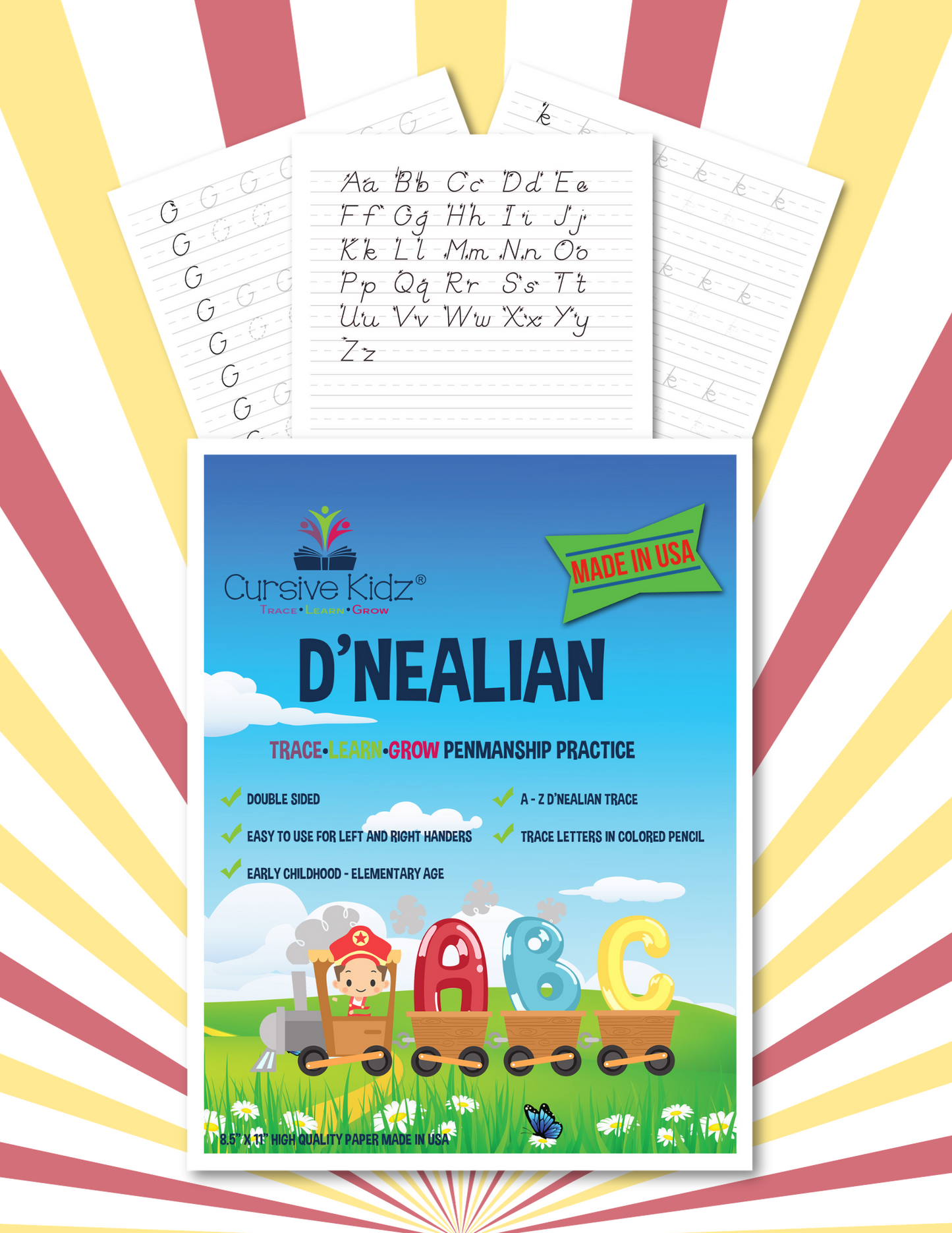 D'Nealian Workbook - Digital Download